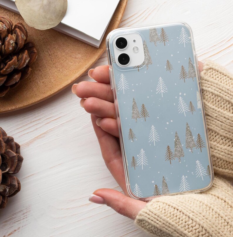 Christmas Tree Phone Case Pattern TOUGH Cover Fit for iPhone 16 Pro Max
