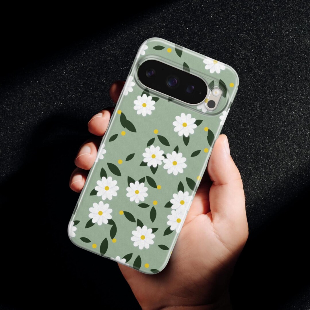 Spring Flower Phone Case Botany Sage Green Cover Fit for iPhone 18 Pro ...