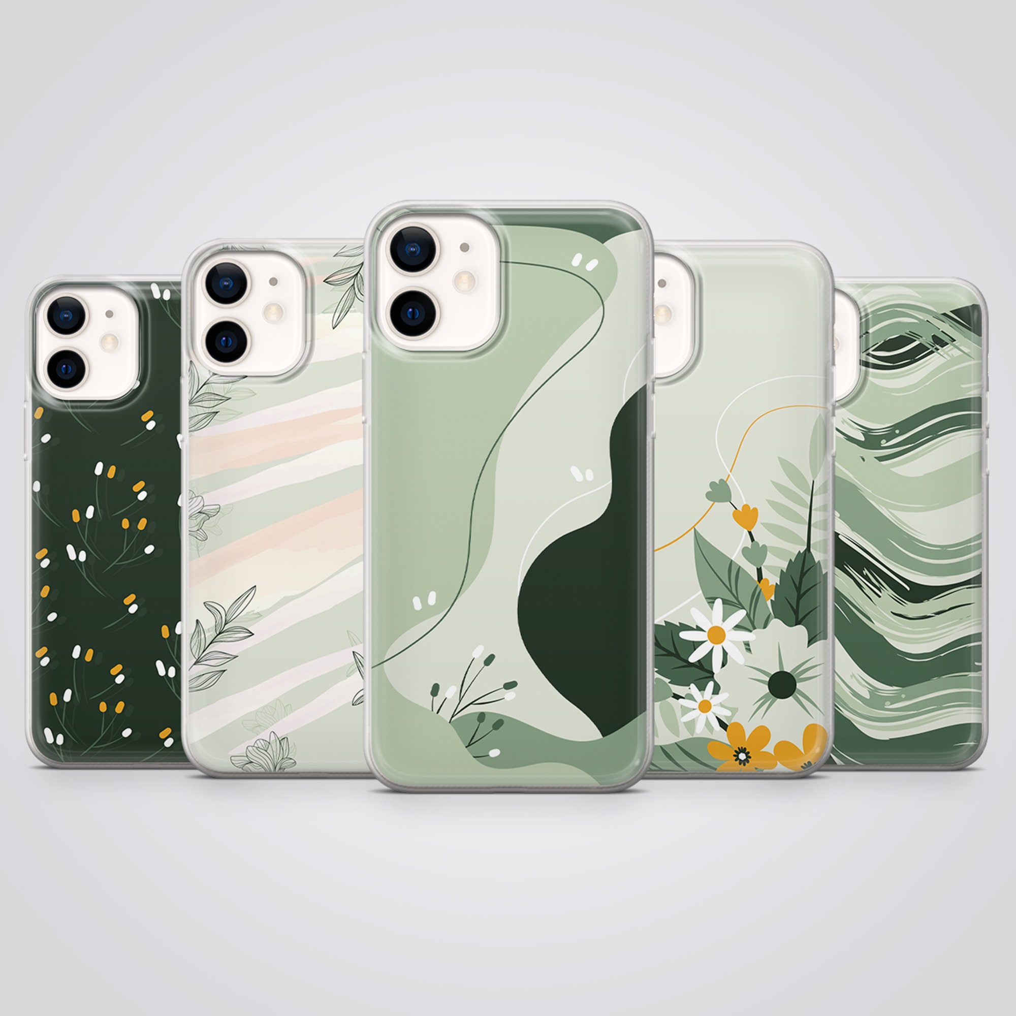 Vanqiang Custodia Per IPhone Con Design Floreale, Fondo Antivoltaggio, Compatibile Con Molti Modelli (iPhone 14 Pro, Modello Bocciolo)