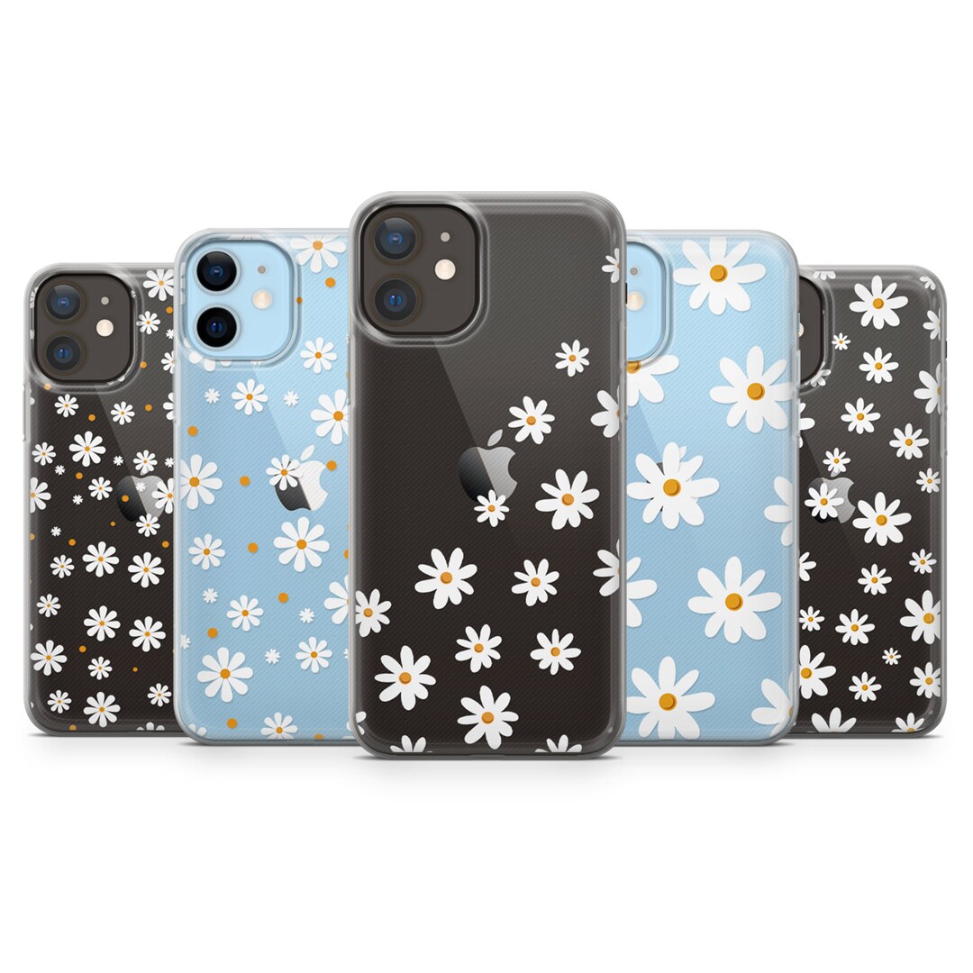 Clear Phone Case Cute Daisy Flower Cover Fit for iPhone 16 Pro Max, 15 Plus, 14, 13, 12, 11, XR, XS & Samsung S25, S24, A56, Pixel 9, 8, 7A - Etsy Clear Phone Case Cute Daisy Flower Cover Fit for iPhone 16 Pro Max, 15 Plus, 14, 13, 12, 11, XR, XS & Samsung S25, S24, A56, Pixel 9, 8, 7A - Etsy