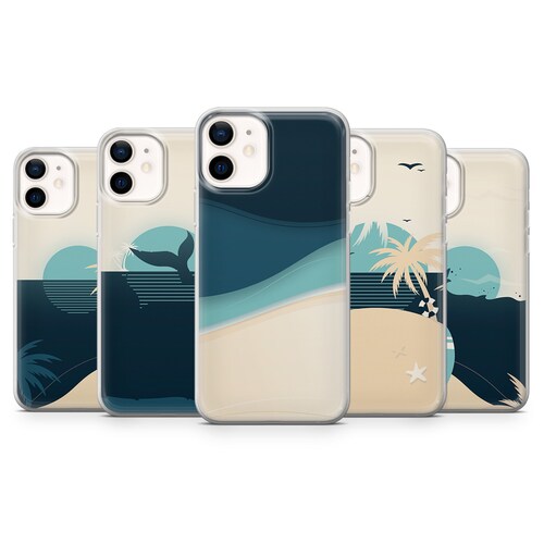 Ocean Beach Sunset Cover Fit for Iphone 14 - Etsy