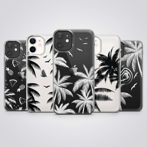 Coque transparente pour iPhone 16 Pro Max, 15 Plus, 14, 13, 12, 11, XS et Samsung S25, S24, S23, A56, Pixel 9, 8A, 7