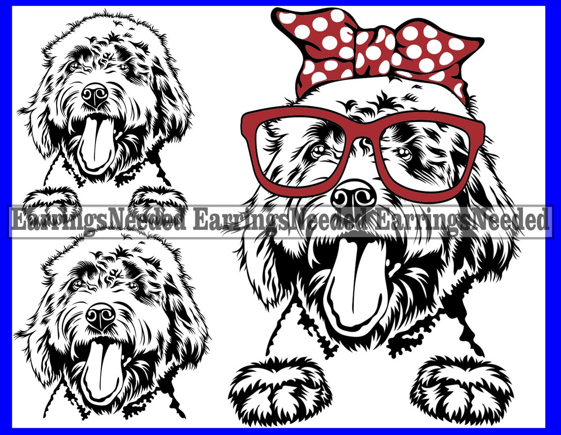 Goldendoodle svg Goldendoodle svg files for cricut | Etsy