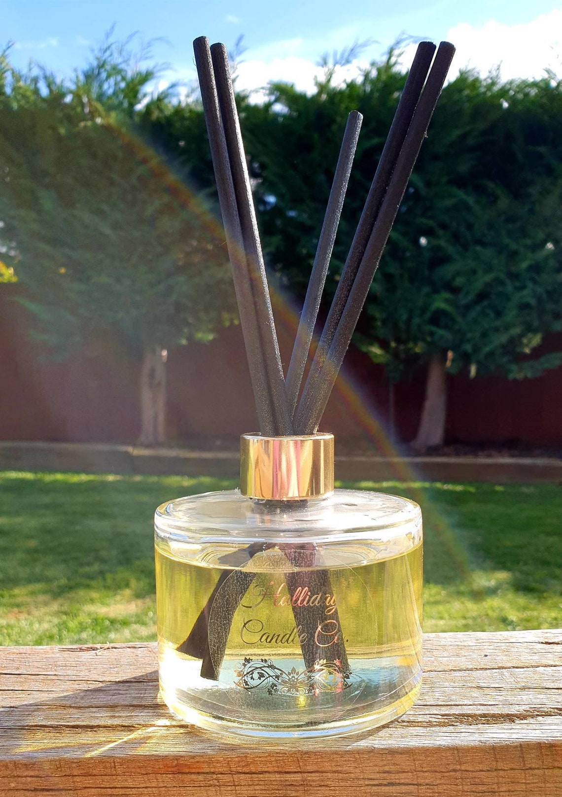 Luxury Reed diffuser 200ml Large Black Gold Silver gift Etsy