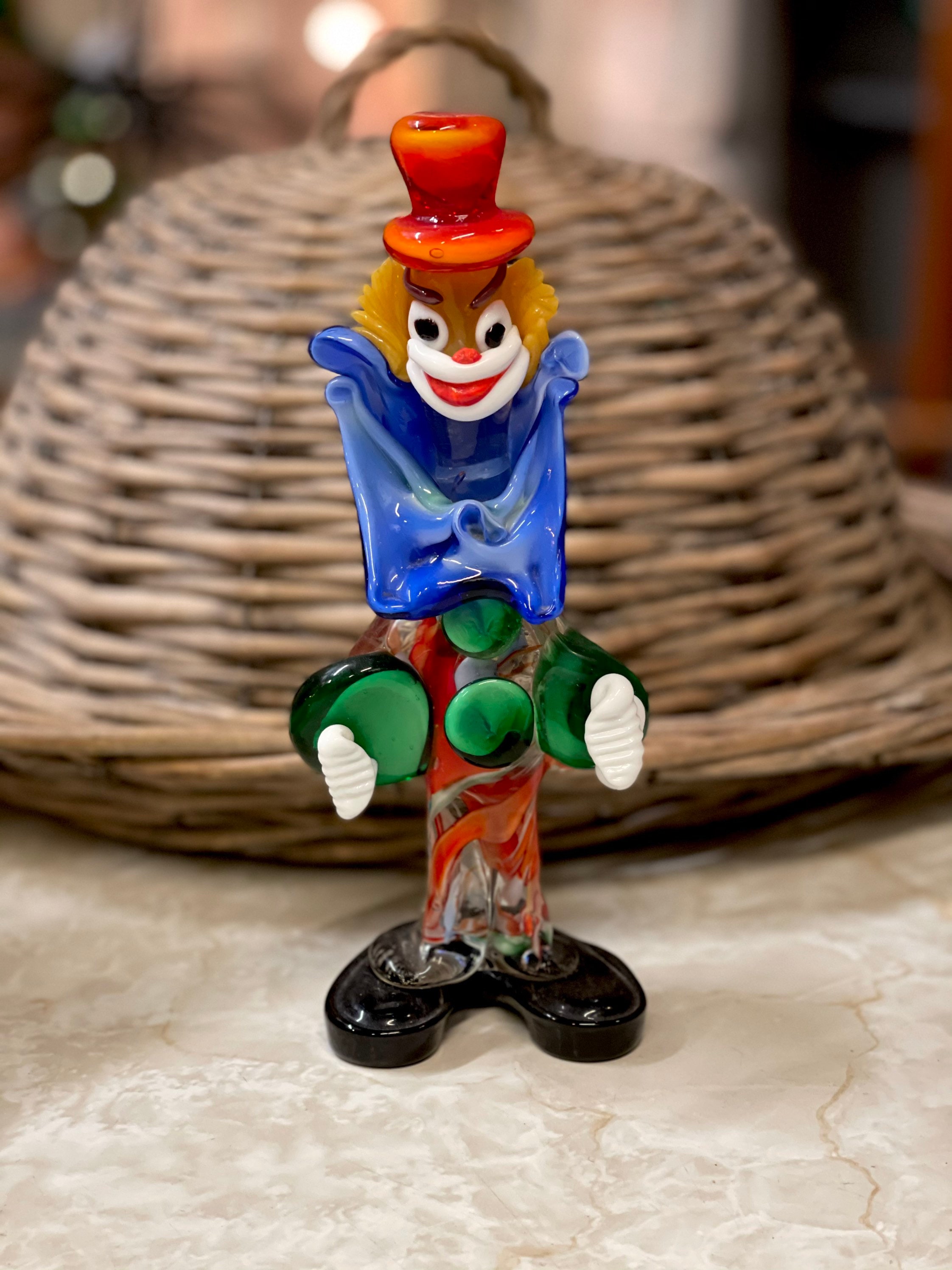Murano Glass Clown | Etsy