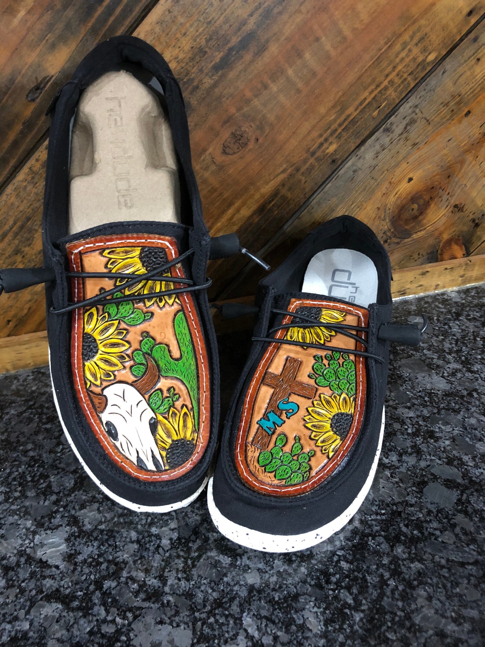 tooled dude shoes