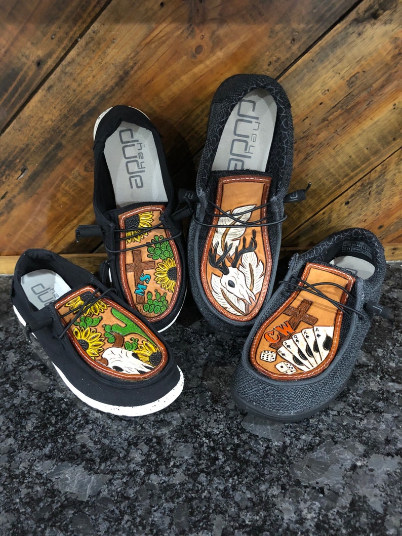 tooled dude shoes