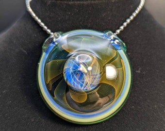 Glass Cfl Pendant - Etsy