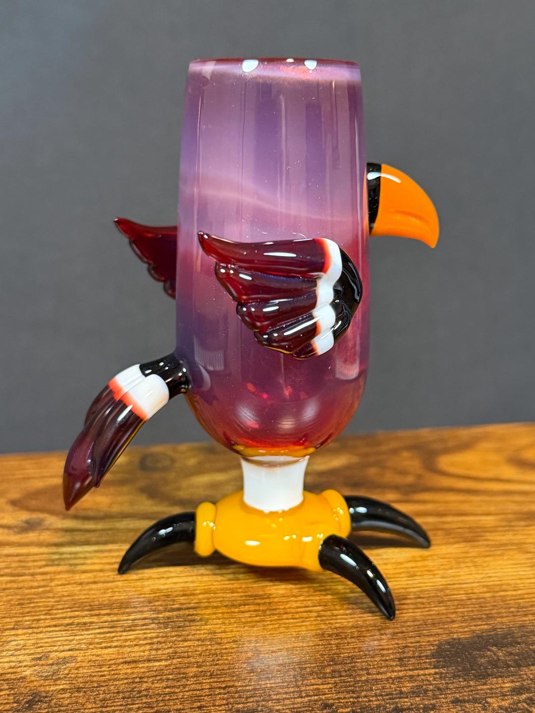 Cardinal Bird Shot Glass - Etsy UK