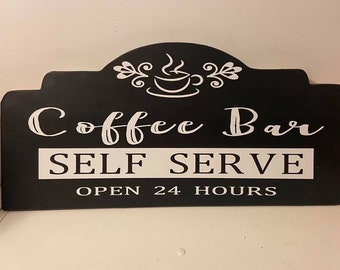 Coffee Bar sign