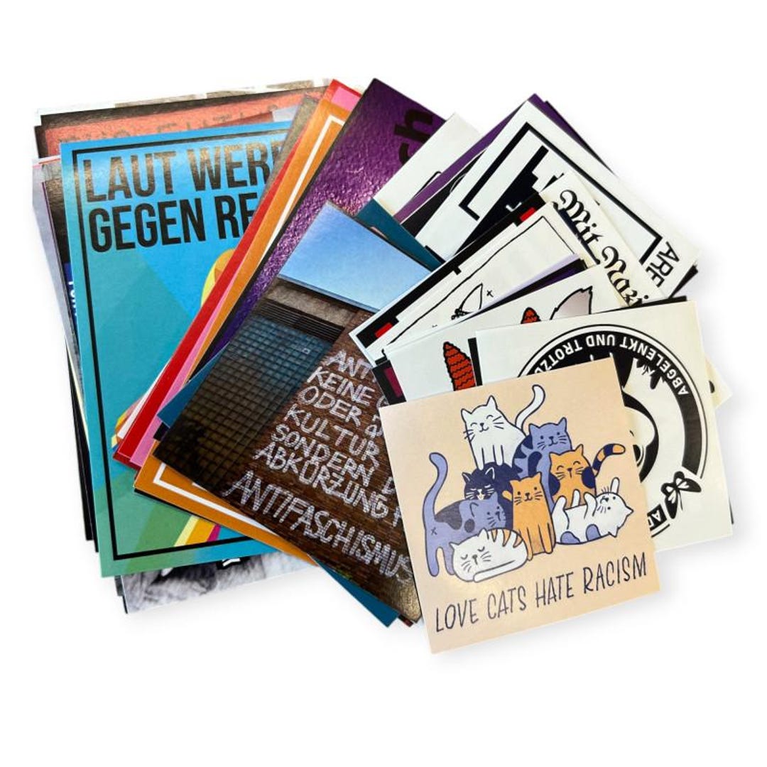 Großes Sticker-Mix-Paket (50 Stück) - Etsy.de
