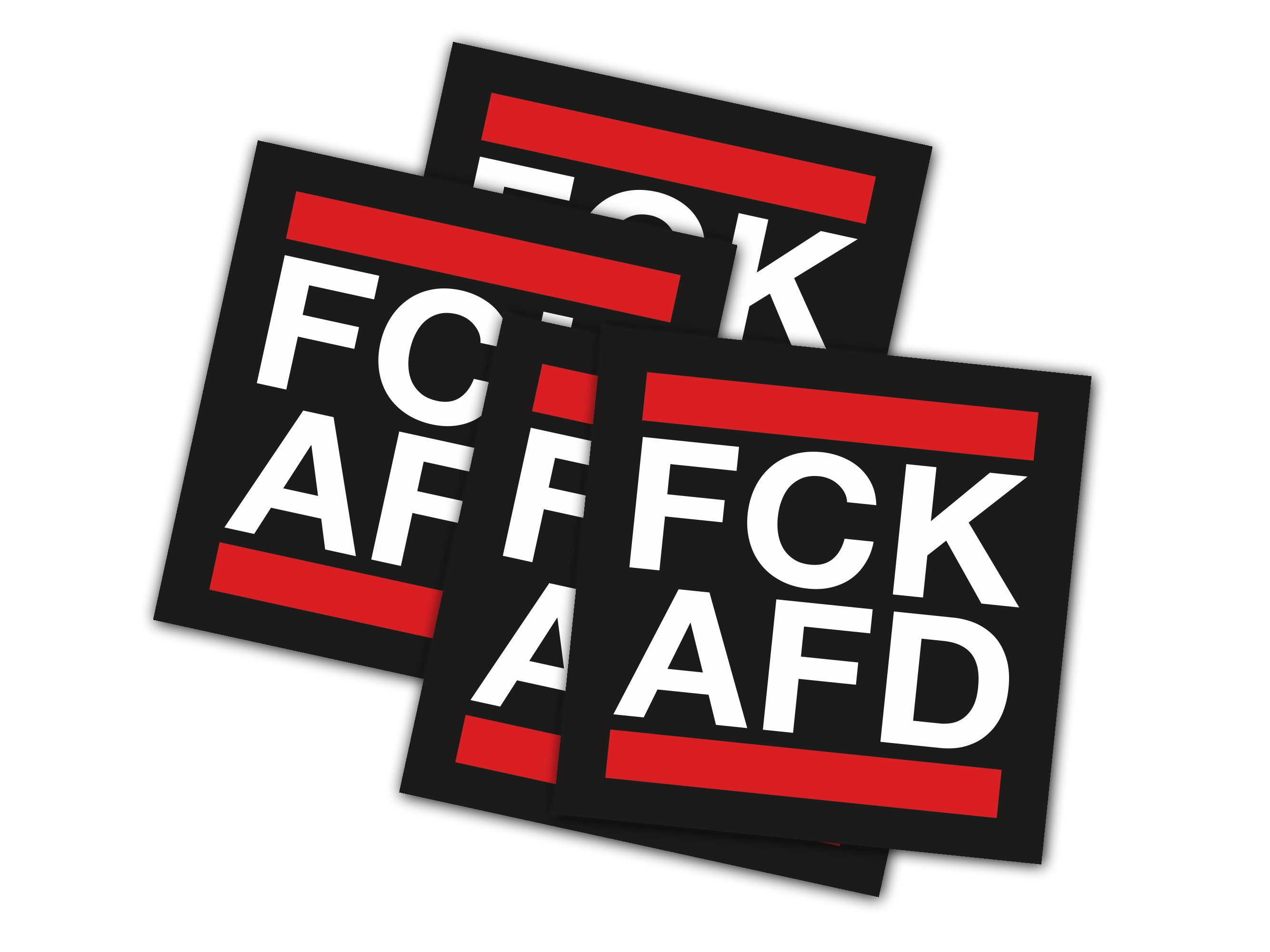 Aufkleber: FCK AFD (30 Stück)