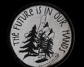 Aufnäher: The Future is in our Hands