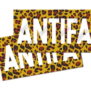 Aufkleber: Antifa - Leo (30 Stück)