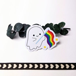 Aufkleber: Ghosti Rainbow