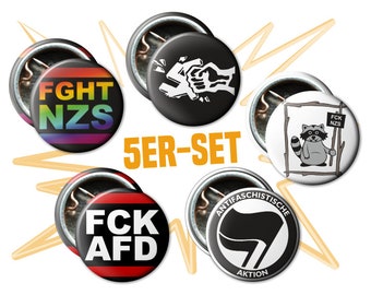 Button Mix Against Nazis 2