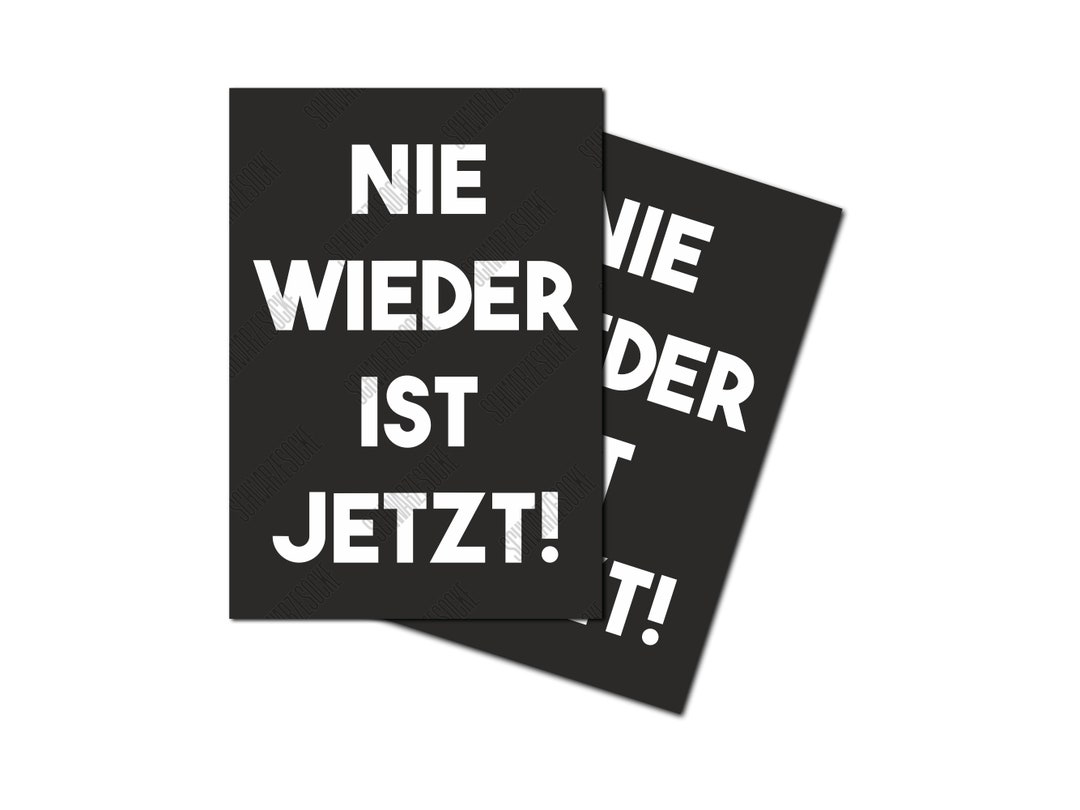 Stickers: Never Again is Now! (30 Pieces) - Etsy