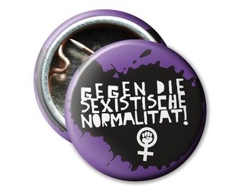 Button: Against sexist normality!