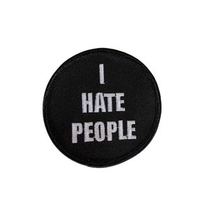 Aufnäher: I HATE PEOPLE