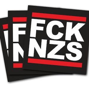 Sticker: FCK NZS (30 pieces)