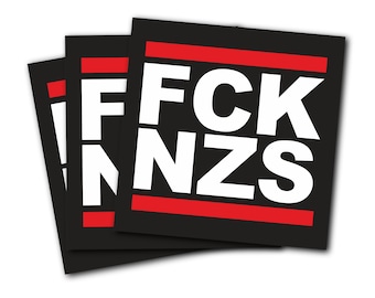 Aufkleber: FCK NZS (30 Stück)