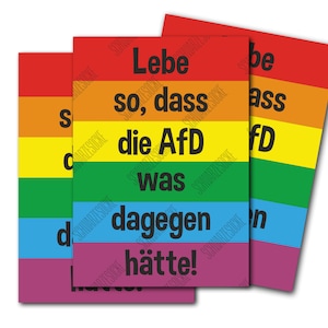 Stickers: Live so that the AFD would have something against it (30 pieces)