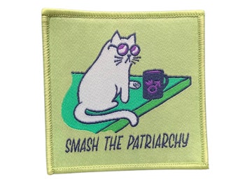 Patch: Smash Patriarchy Cat