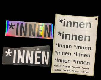 Innen Sticker-Mix (47 Aufkleber je Mix)