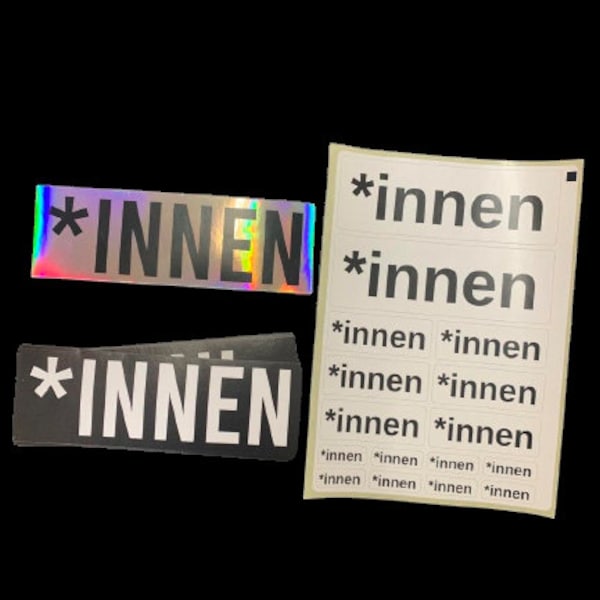 Innen Sticker-Mix (47 Aufkleber je Mix)