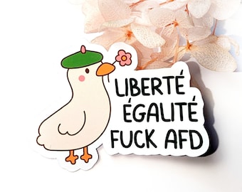 Sticker: French Duck
