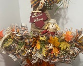 Scarecrow Wreath, Scarecrow Hat Wreath,Fall Wreath,Fall Decor,Hat Wreath,Thanksgiving Wreath,Thanksgiving, Halloween
