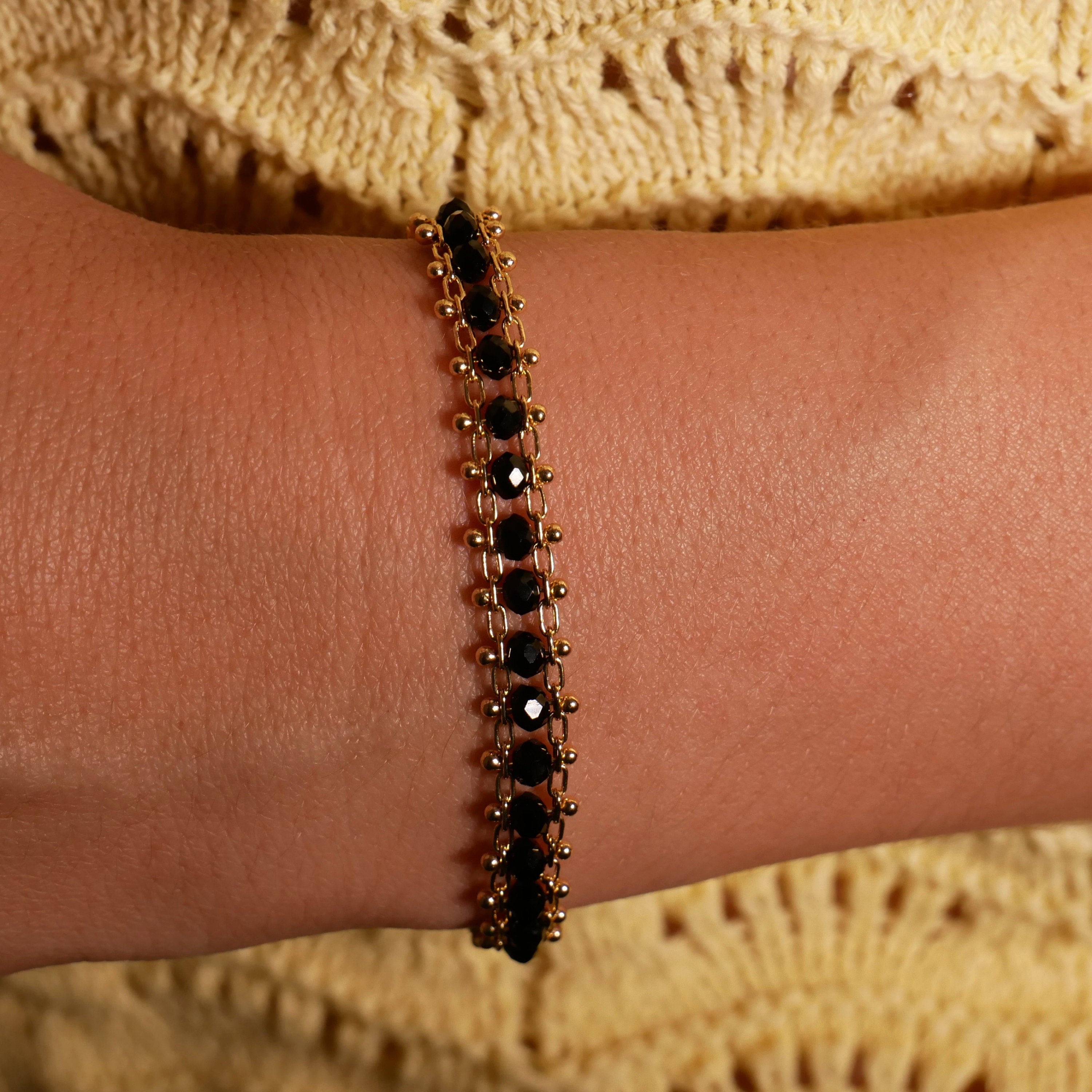 Goldplated bracelet for trendy women Etsy