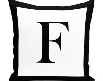F letter cushion | Etsy Letter Cushion F | Letter Pillow F