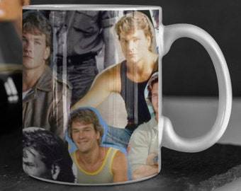 Patrick Swayze Mug - Custom Mug - 11 or 20 oz - Patrick Swayze Coffee Cup