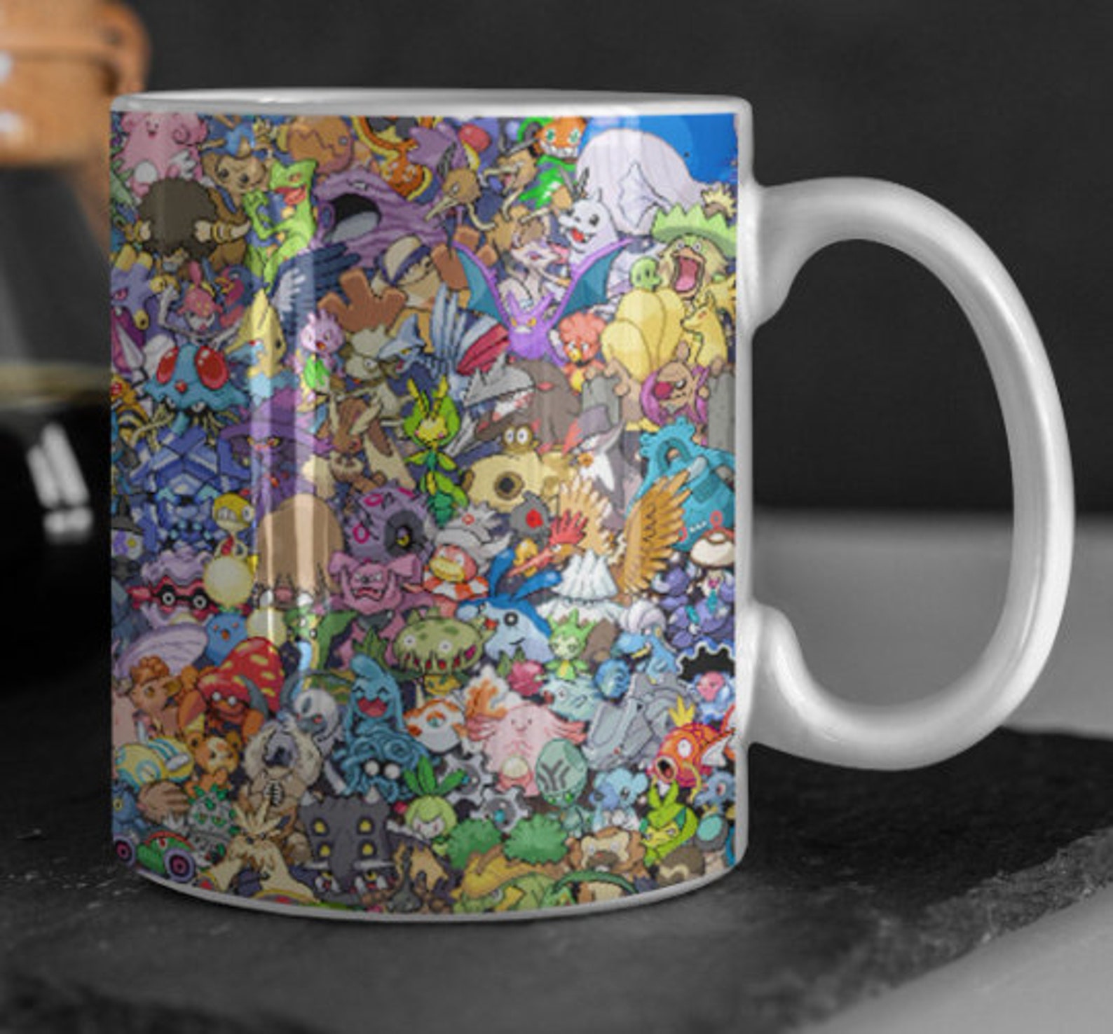Pokemon Mug Pokemon Coffee Cup Etsy