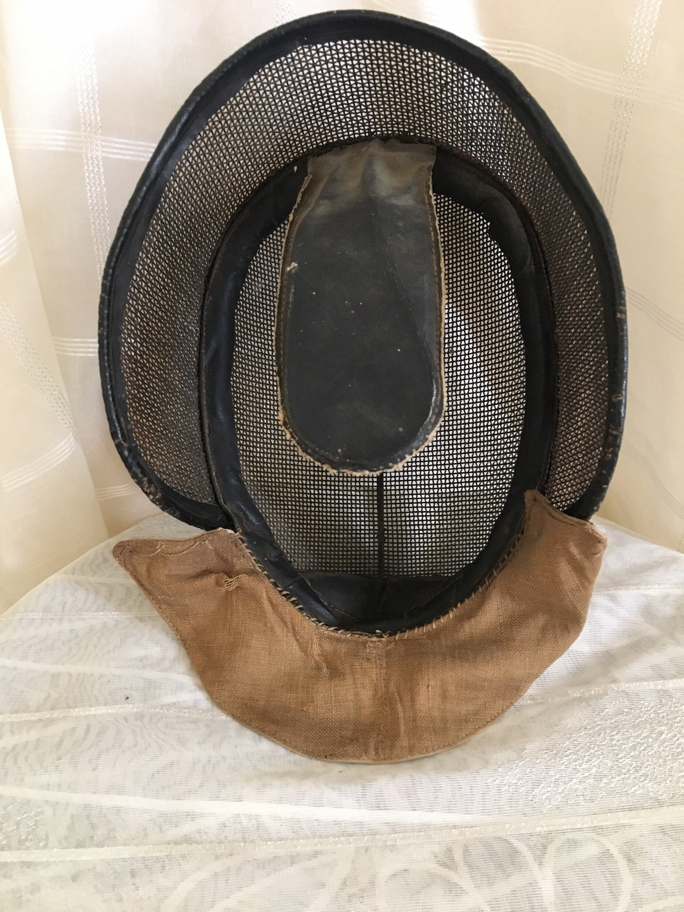 Fencing mask Vintage French antique French fencing mask / Etsy