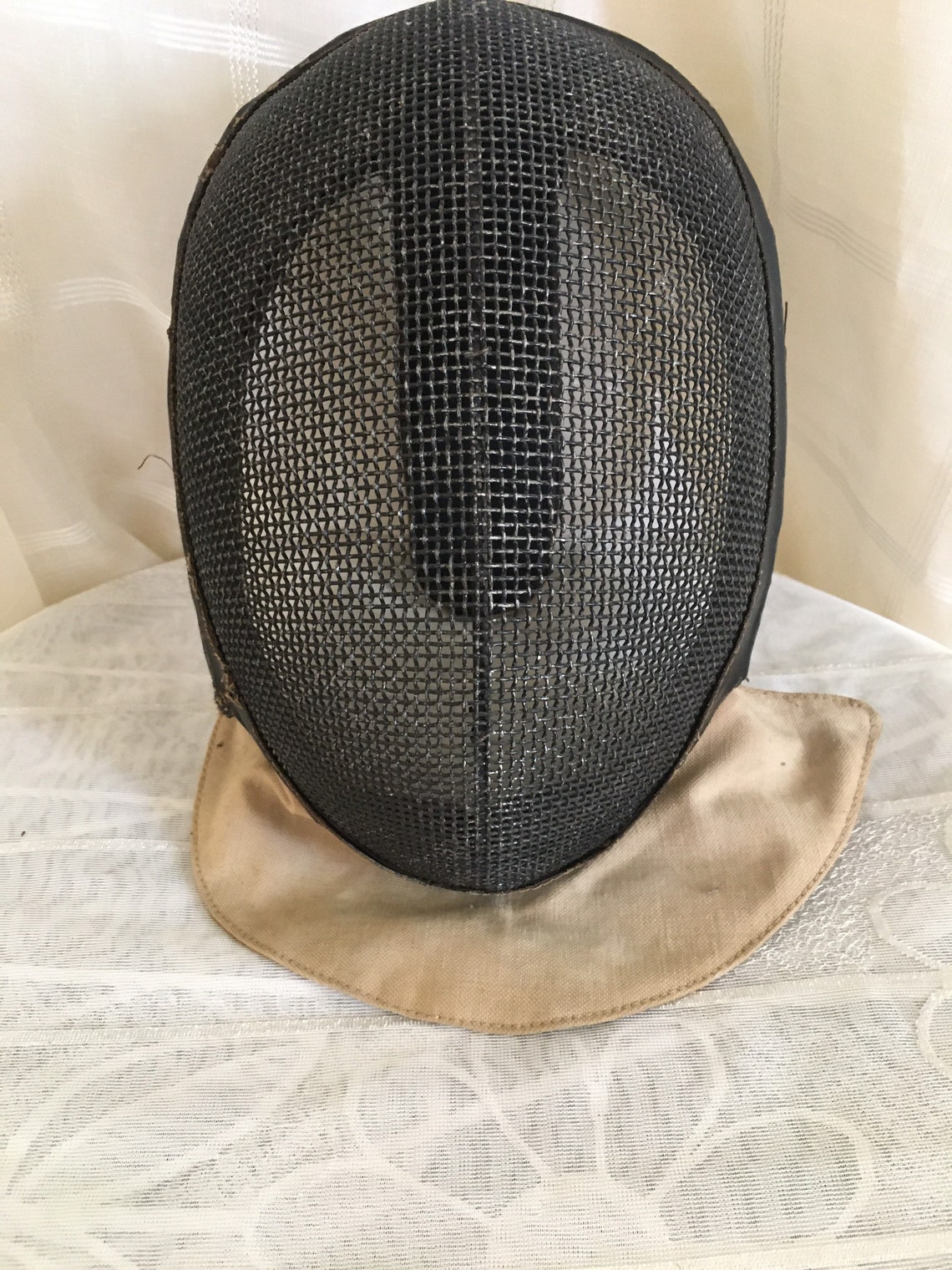 Fencing mask Vintage French antique French fencing mask / Etsy