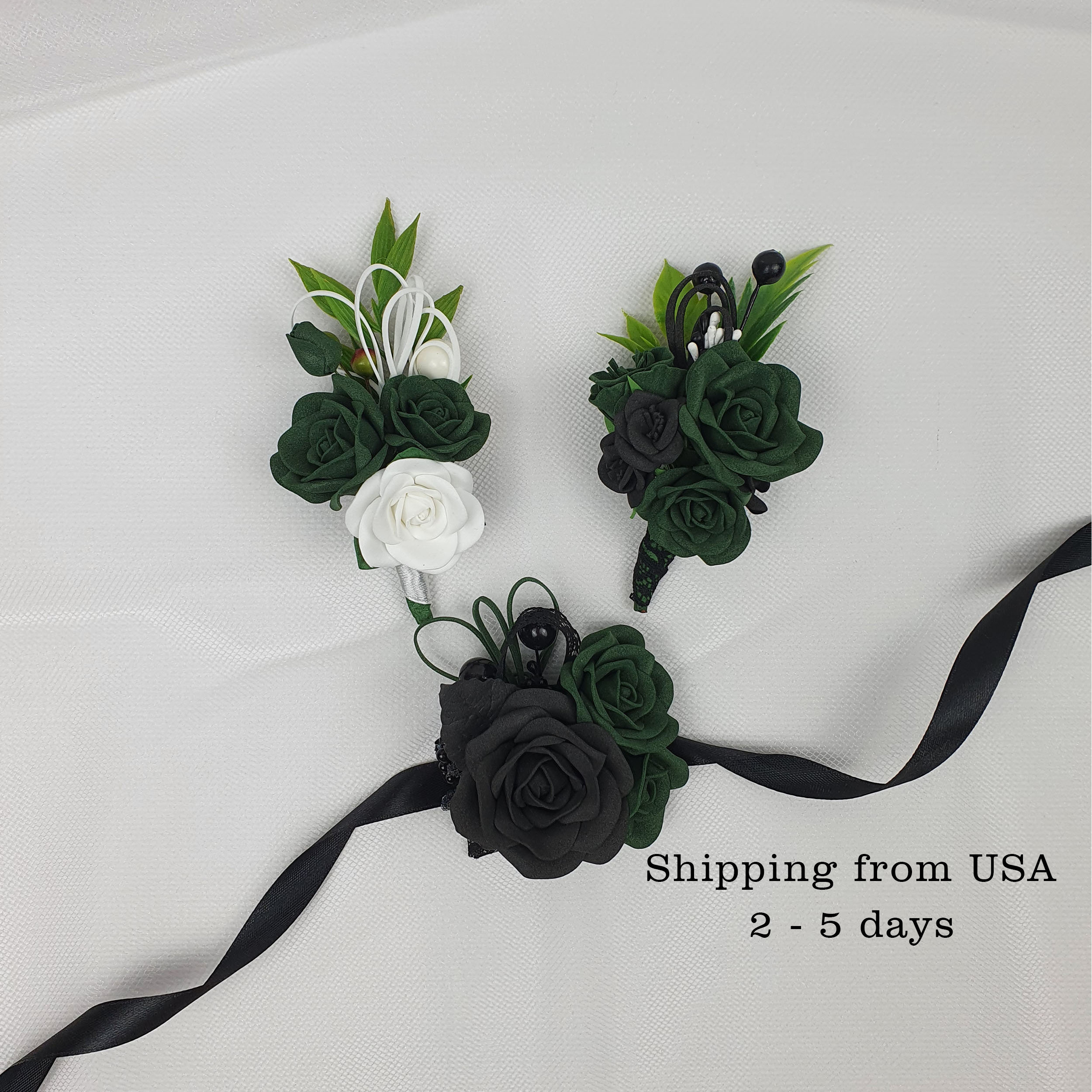 slim fit dress slacks Emerald Green and Gold Dahlia Boutonniere  My Dinosaur Dreams