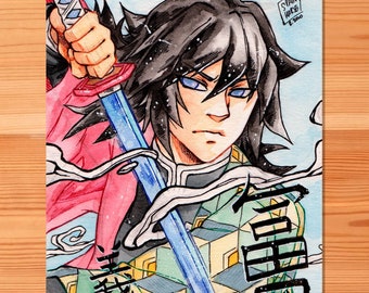 Tomioka watercolor print