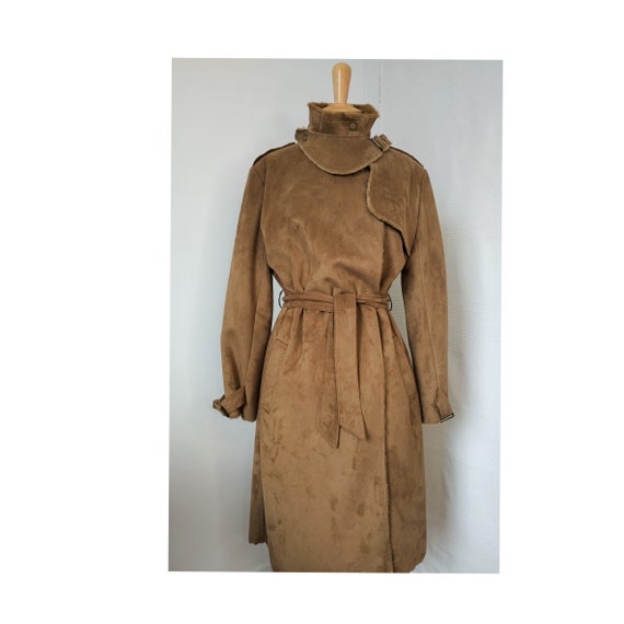 Vintage Pretty Fur Trench Coat Of Possum Pelisse Vi Gem