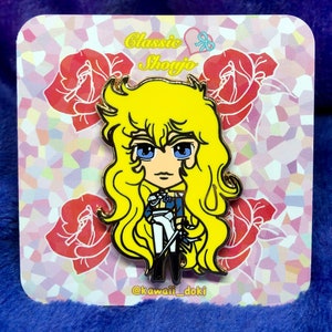 Chibi Lady Oscar Hard Enamel Pin