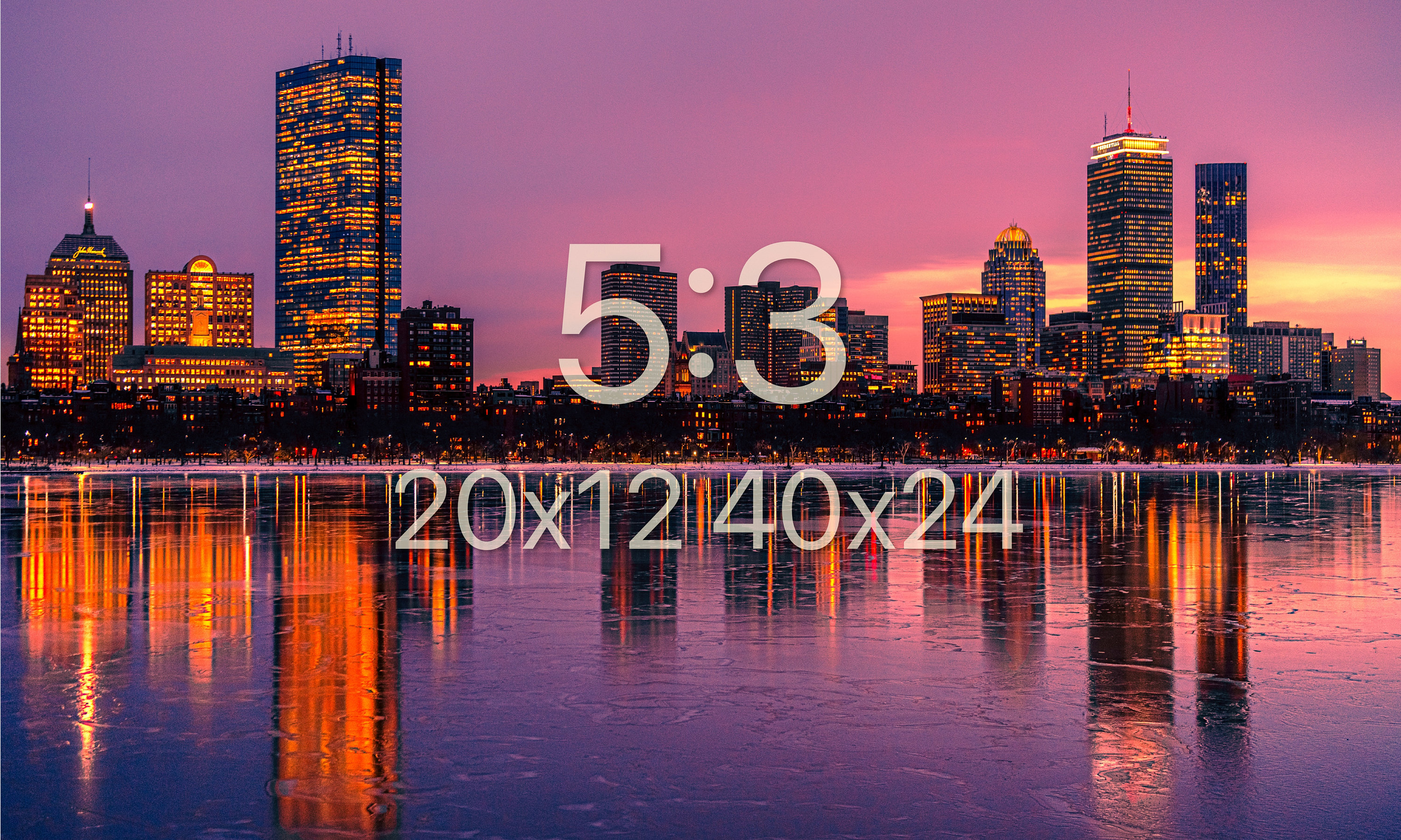 Boston Skyline City Wall Art - Charles River photo print - Boston