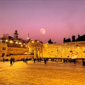 Western Wall Jerusalem - Photo Print - Hakotel Wall Art - Israel Print Art - Landscape Canvas, Photo Print, Photo Art