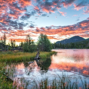 Rocky Mountain National Park Sunrise Photo Print | Colorado Wall Art - Landscape Photograph -Canvas Print, Metal, Framed, Acrylic