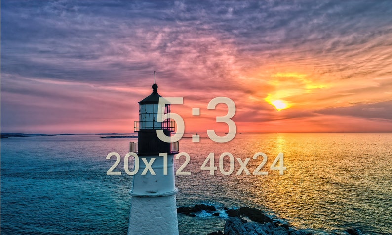 Portland Head Light Sunrise| Maine Lighthouse Wall Art | Portland ...