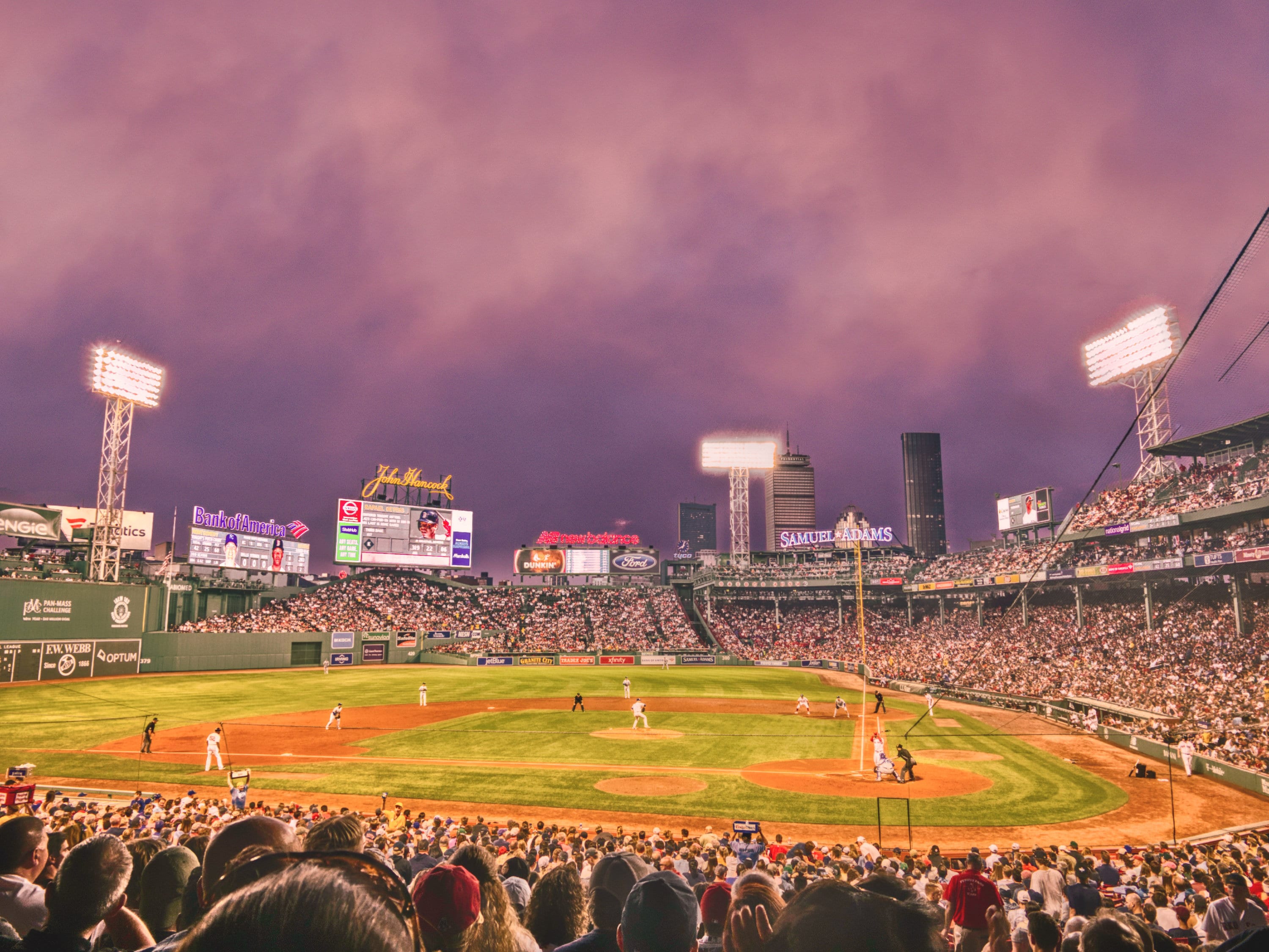 Fenway Park At Night