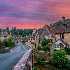 Cotswold Castle Combe Photo Print - England Countryside Canvas and Wall Art - English Print, Framed Photo, Metal, Acrylic