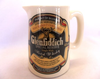 Glenfiddich Whiskey half pint jug