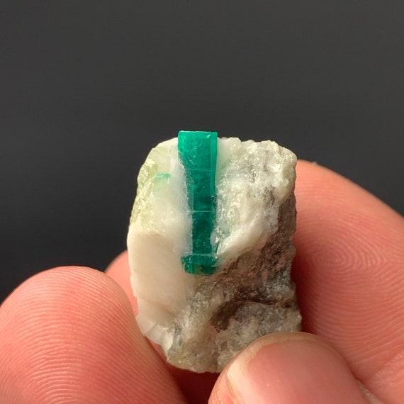 Swat Pakistan Emerald Crystal Specimen (14.8 Gram)