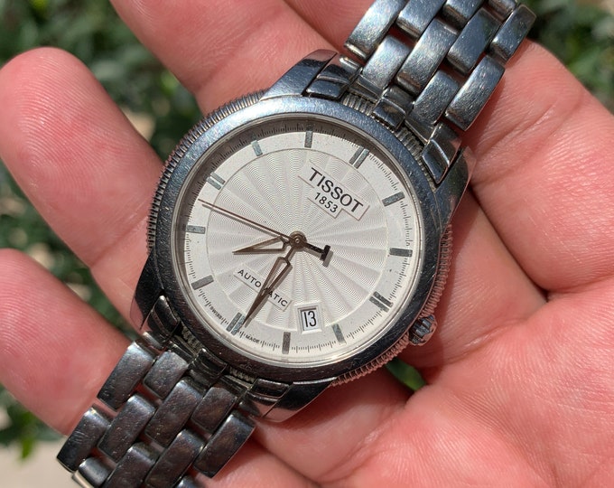 Vintage TISSOT BALLADE AUTOMATIC Swiss Made Mens Watch. Tissot Mens Watch . Swiss Made Preowned Tissot Watch